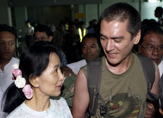 Aung San Suu Kyi, Kim Aris